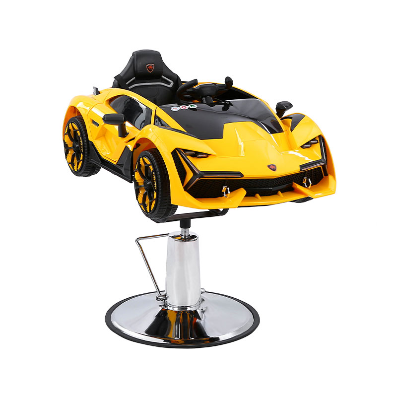 HZ8103Z Gula bilformade frisörstolar för barn