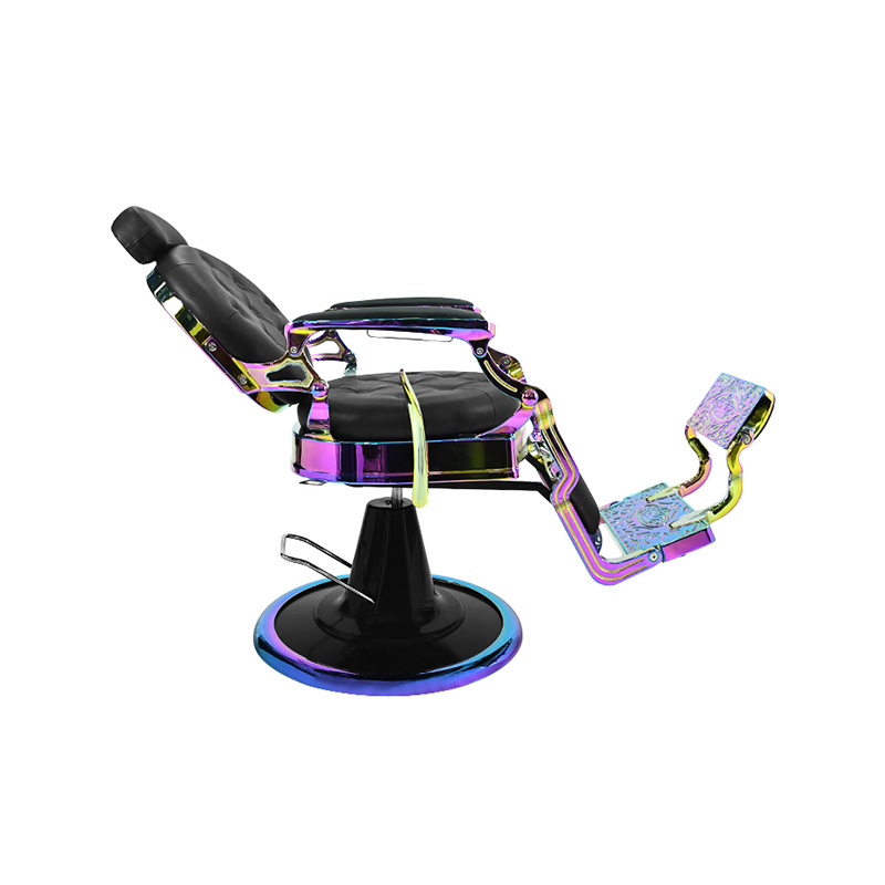 HZ8799XC Laserram retro frisörstol kraftiga frisörstolar