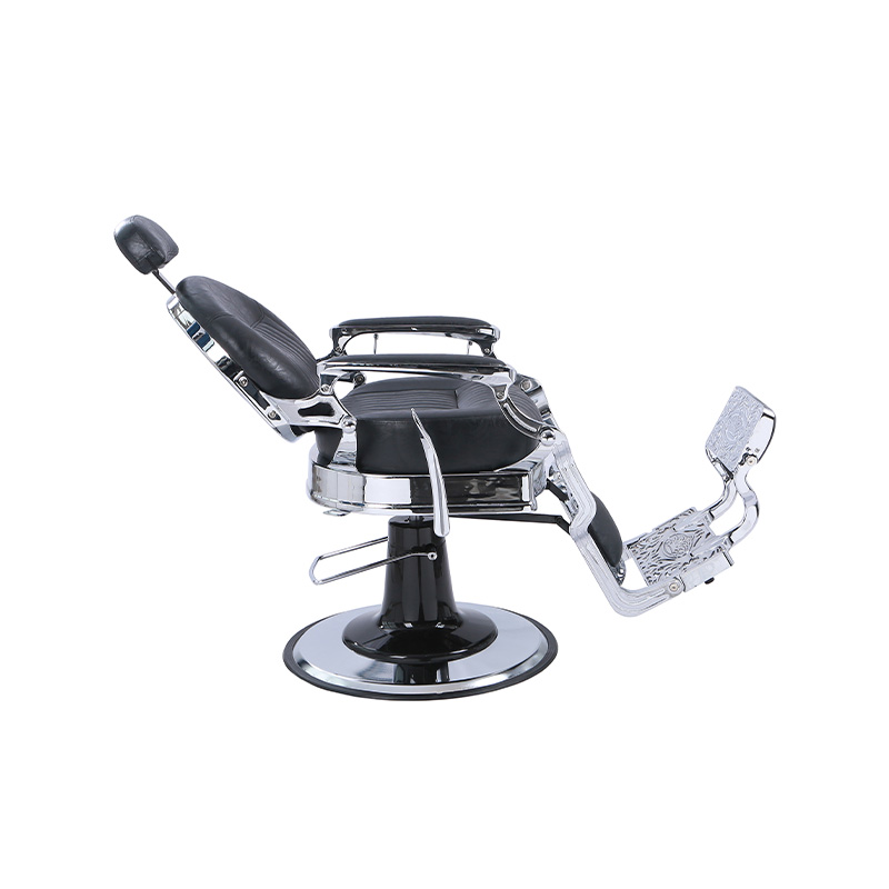 HZ8799C Svart klassiskt vertikalt mönster förtjockad kvadratisk kudde retro vilstol