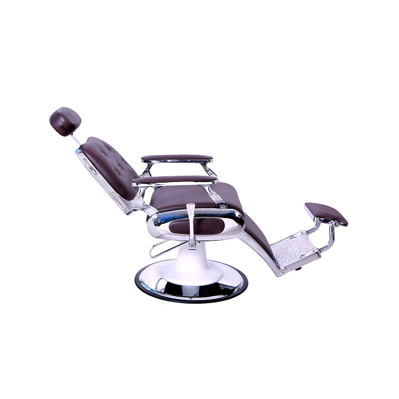 HZ8796BR / HZ8796BK / HZ8796Z Vintage rött spänne ryggstöd barbershop frisörstol