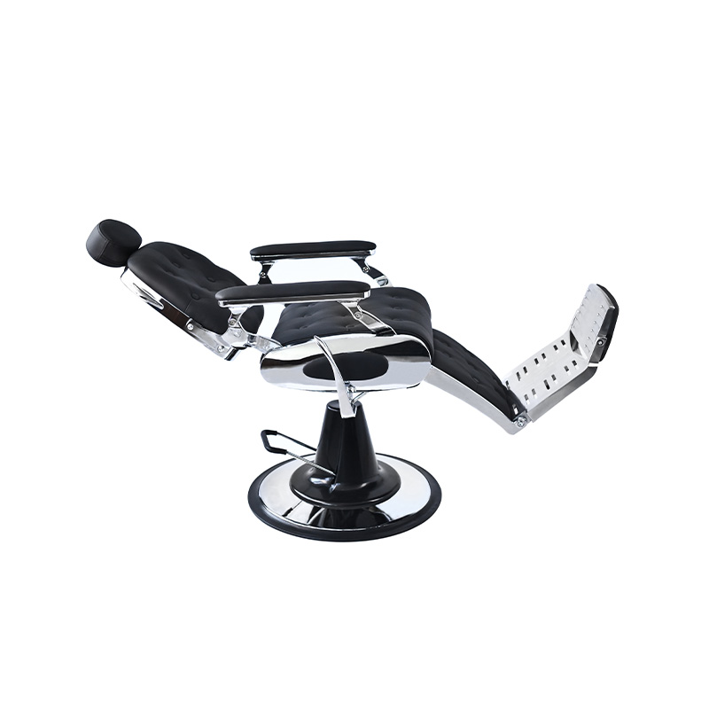 HZ8796BR / HZ8796BK / HZ8796Z Vintage rött spänne ryggstöd barbershop frisörstol