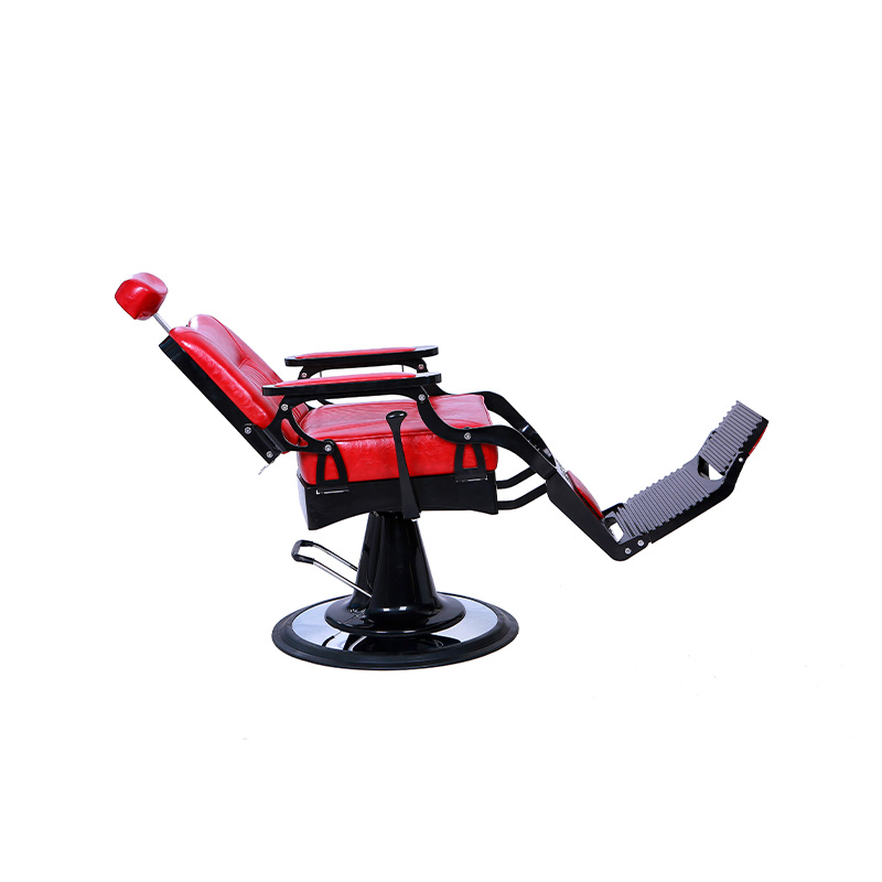 HZ8754RD Röda salongsstolar i vintagestil