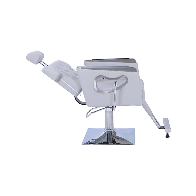 HZ87111GY / HZ87111WT / HZ87111PK / HZ87111BR / HZ87111 Liggande salongsstol kraftig, vintage stylingstol för frisör