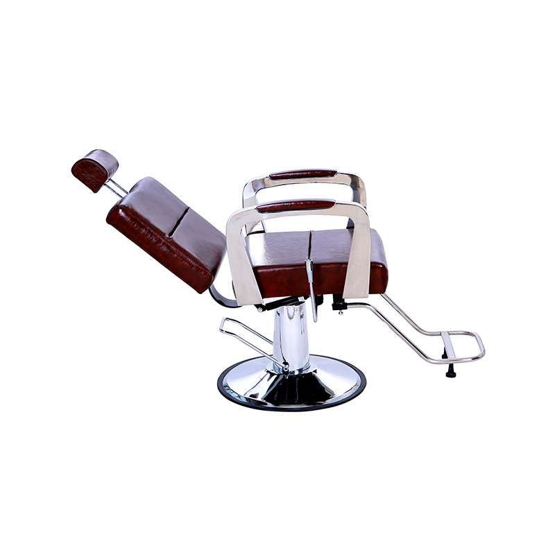 HZ8744 Brun med armstöd allround salongsstol