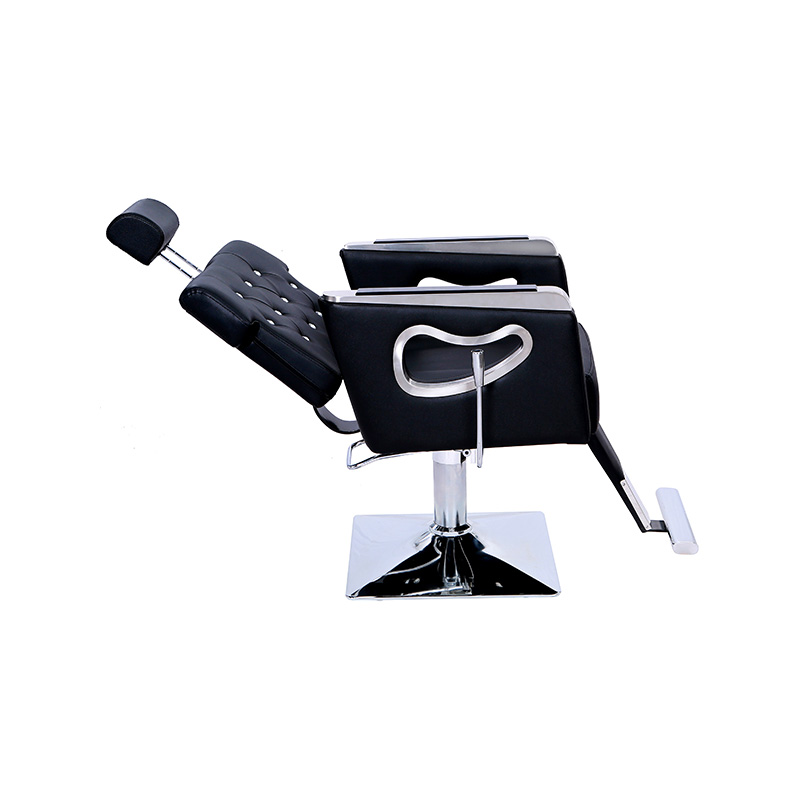 HZ87111GY / HZ87111WT / HZ87111PK / HZ87111BR / HZ87111 Liggande salongsstol kraftig, vintage stylingstol för frisör