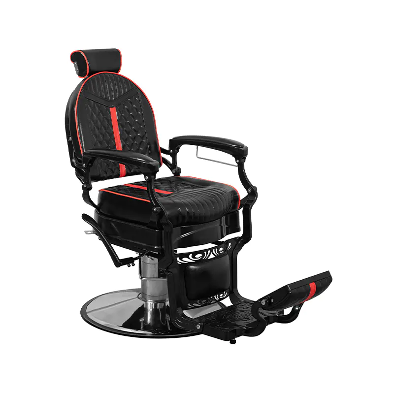 HZ87101BW / HZ87101BK / HZ87101RB / HZ87101 / HZ87101RD Brittisk retro diamant frisörsalong frisörstol