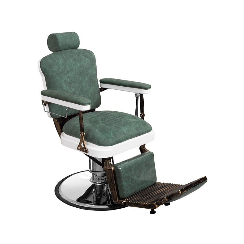 HZ8753BK / HZ8753GR / HZ8753RD Svart vintage lincoln frisörstol