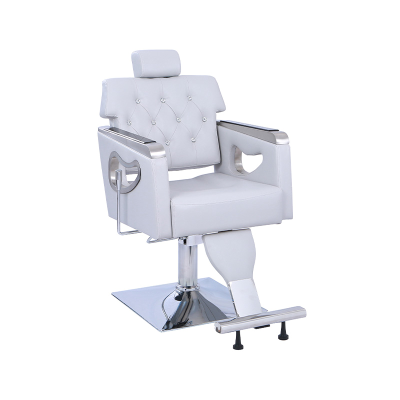 HZ87111GY / HZ87111WT / HZ87111PK / HZ87111BR / HZ87111 Liggande salongsstol kraftig, vintage stylingstol för frisör