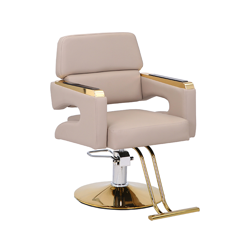 HZ88202/HZ88202BK Svart/grå hydraulisk styling hårstol