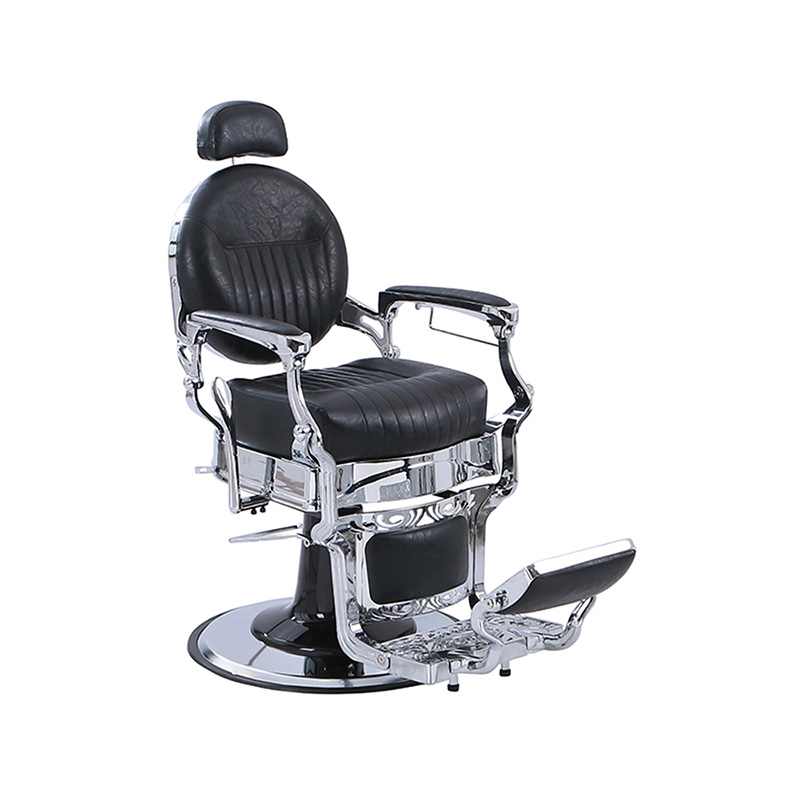 HZ8799C Svart klassiskt vertikalt mönster förtjockad kvadratisk kudde retro vilstol