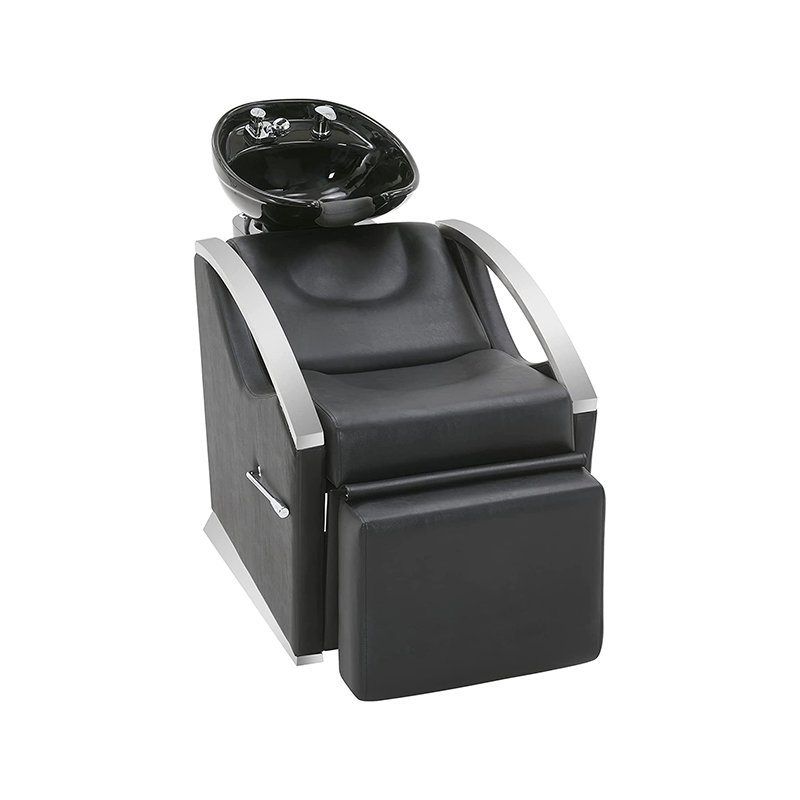 HZ9002 Backwash schampo station stol enhet med benstöd