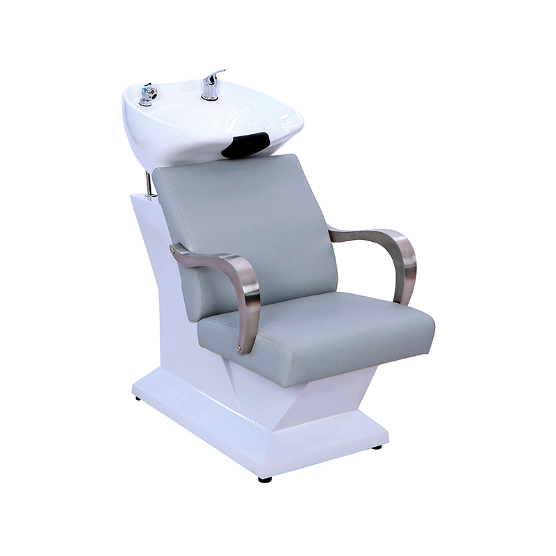 HZ9096 Haze blue hår tvätt diskbänk backwash enhet schampo station