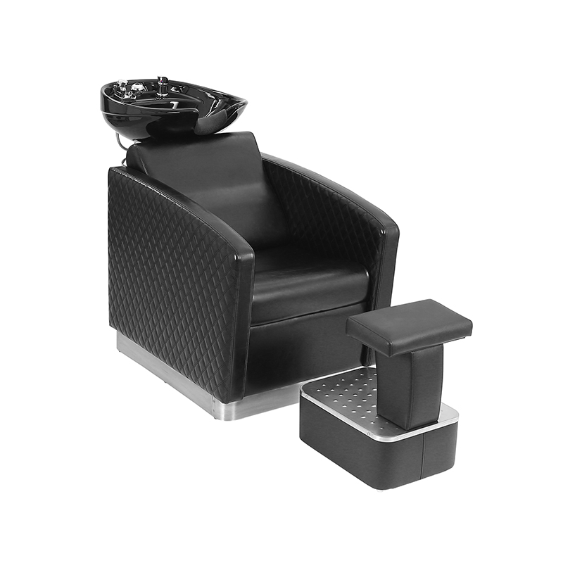 HZ9077-1 / HZ9077B Salon schamposkål och stolset för frisör