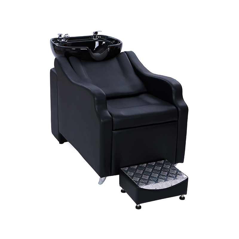 HZ9077-1 / HZ9077B Salon schamposkål och stolset för frisör